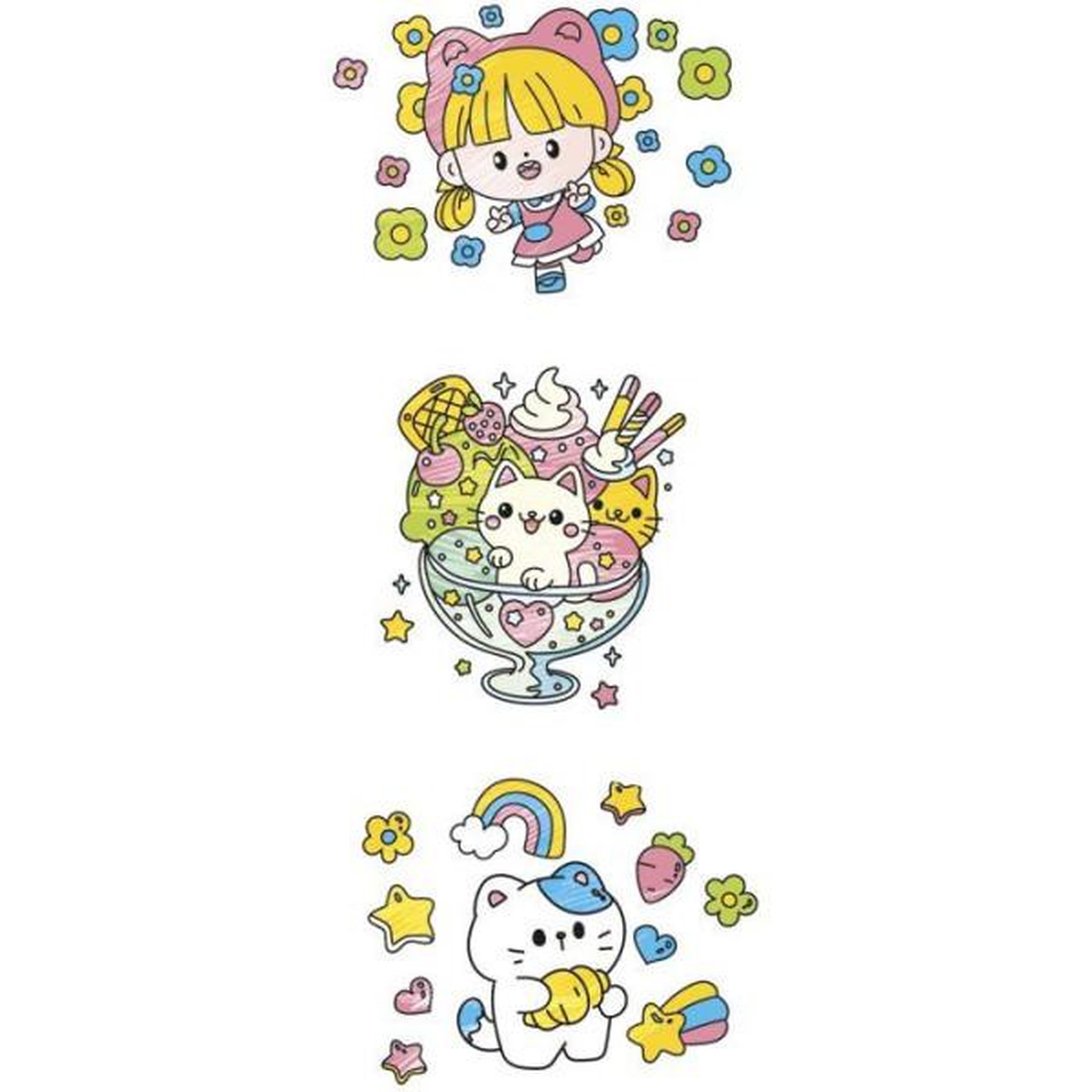 Voir la diapositive 5 : LANSAY Loisir créatif - LANSAY - MAGIC LIGN - jeu de coloriage - PROJECTEUR POCKET KAWAII - Des 6 ans