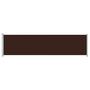 Voir la diapositive 2 : VIDAXL Auvent lateral retractable de patio 600x160 cm marron