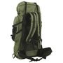 Voir la diapositive 3 : VIDAXL Sac à dos de randonnée vert armée 80 L tissu oxford