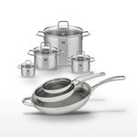 ELO Lot de 3 Poêles Elo Relief Evolution 24/28/32 cm et 4 Faitouts Elo Citrin 12/16/20/26 cm