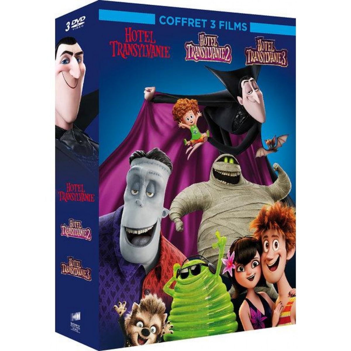 Coffret DVD Hôtel Transylvanie Trilogie