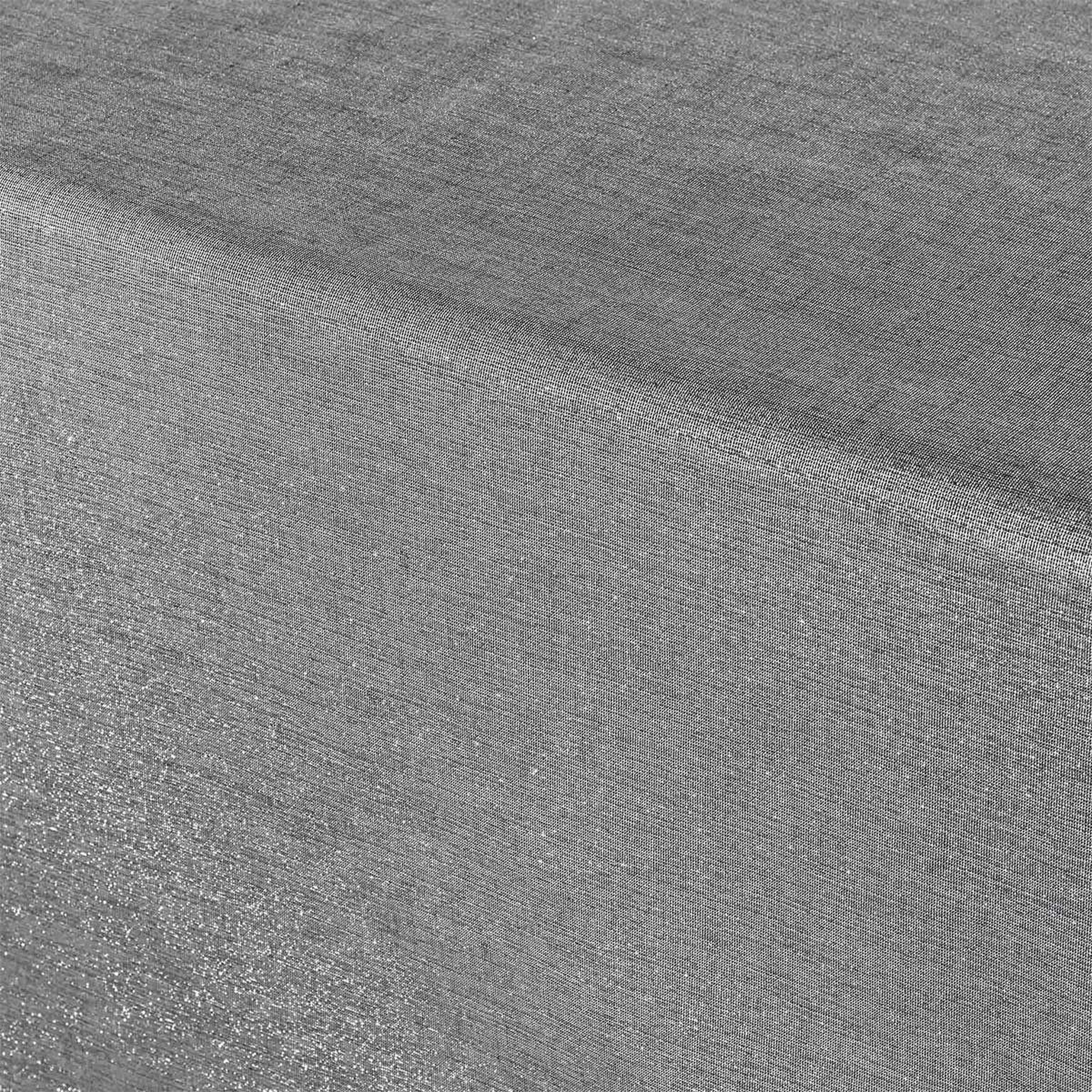 Voir la diapositive 2 : Douceur d'Intérieur Nappe rectangulaire  silvery  140x240cm gris
