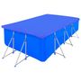 Voir la diapositive 2 : VIDAXL Couvertures de piscine 2 pcs PE Rectangulaire 90 g/m^2 394x207cm