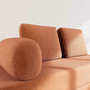 Voir la diapositive 4 : LISA DESIGN Lonny - canapé 3 places convertible en velours côtelé