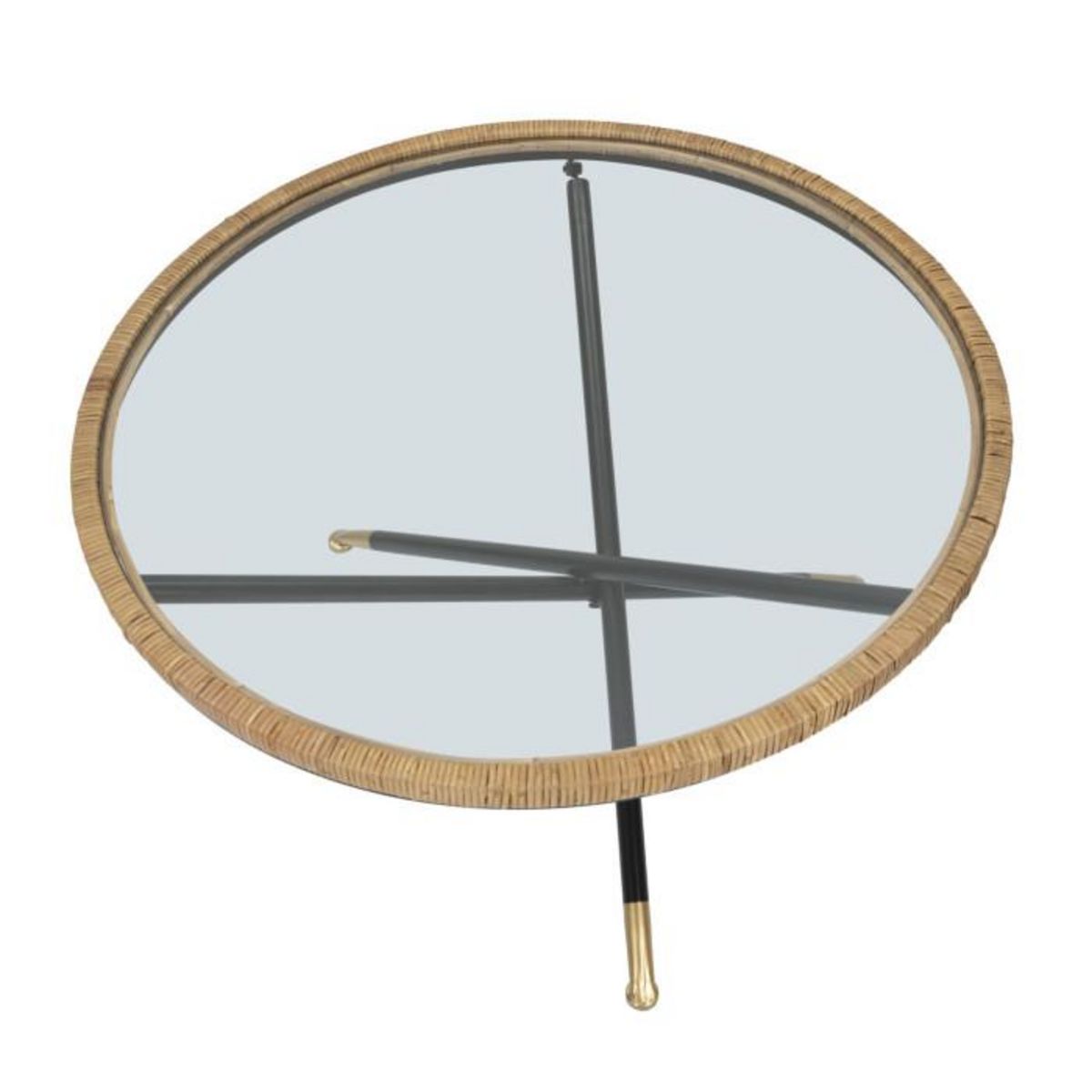 Paris Prix Table Basse Ronde  St Barth  80cm Multicolore