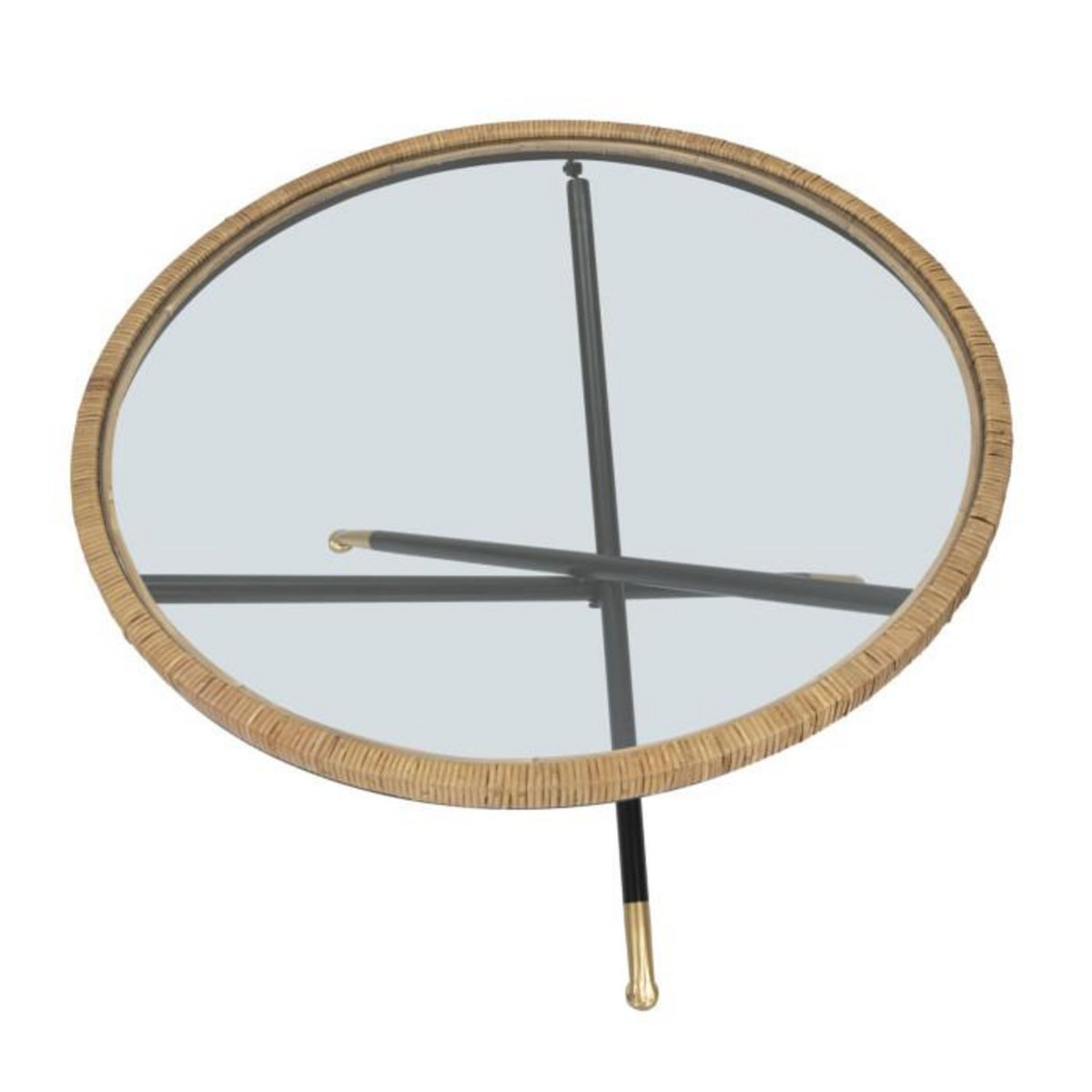 Paris Prix Table Basse Ronde  St Barth  80cm Multicolore