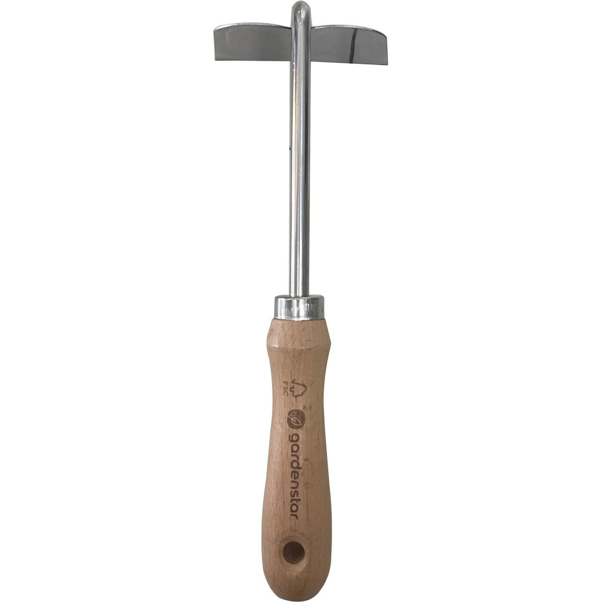 GARDENSTAR Houe manche en bois FSC - 28.5x10cm