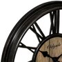Voir la diapositive 2 : ATMOSPHERA Horloge Murale Vintage  Liam  44cm Noir