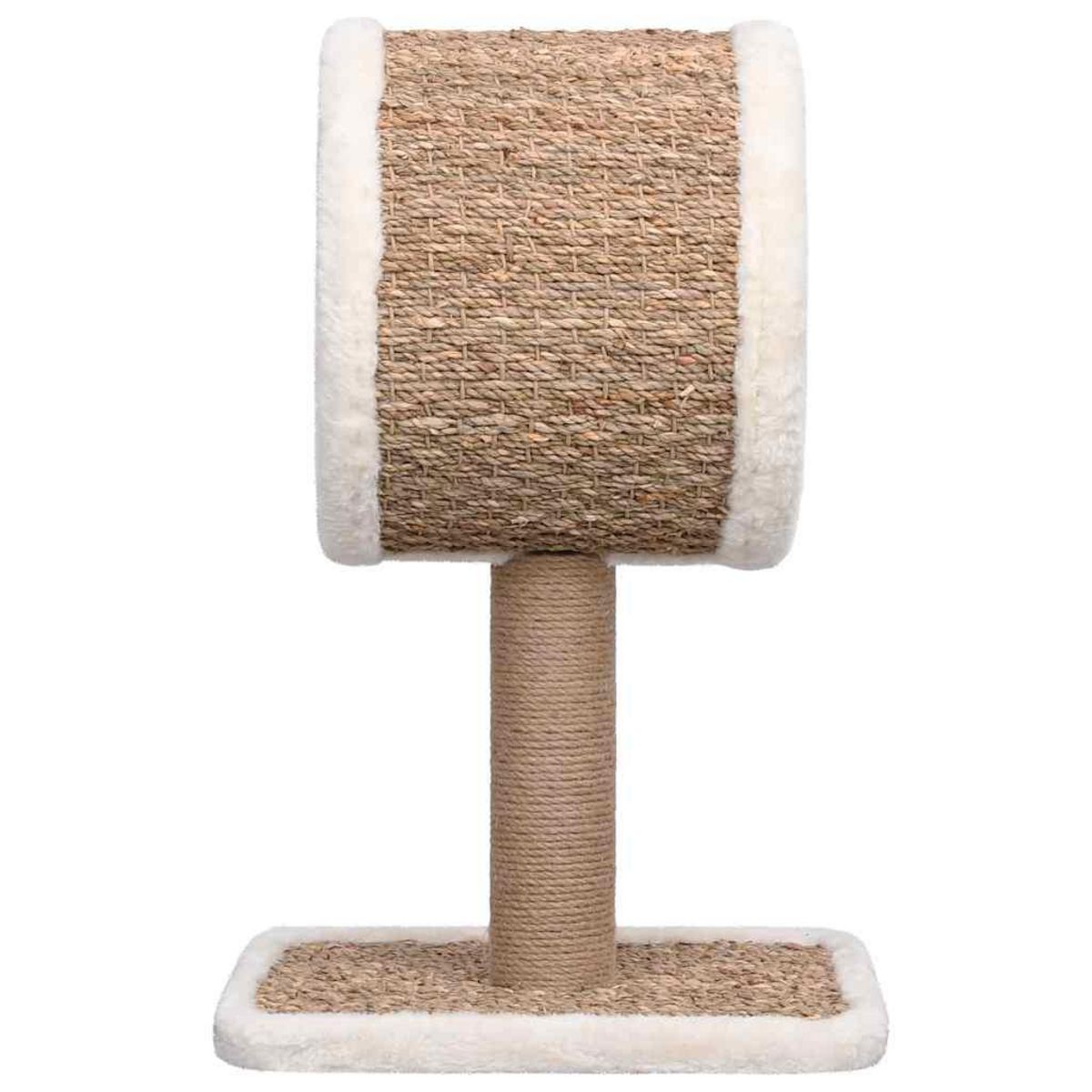 VIDAXL Arbre a chat et tunnel superieur et jouet 56 cm Herbiers marins