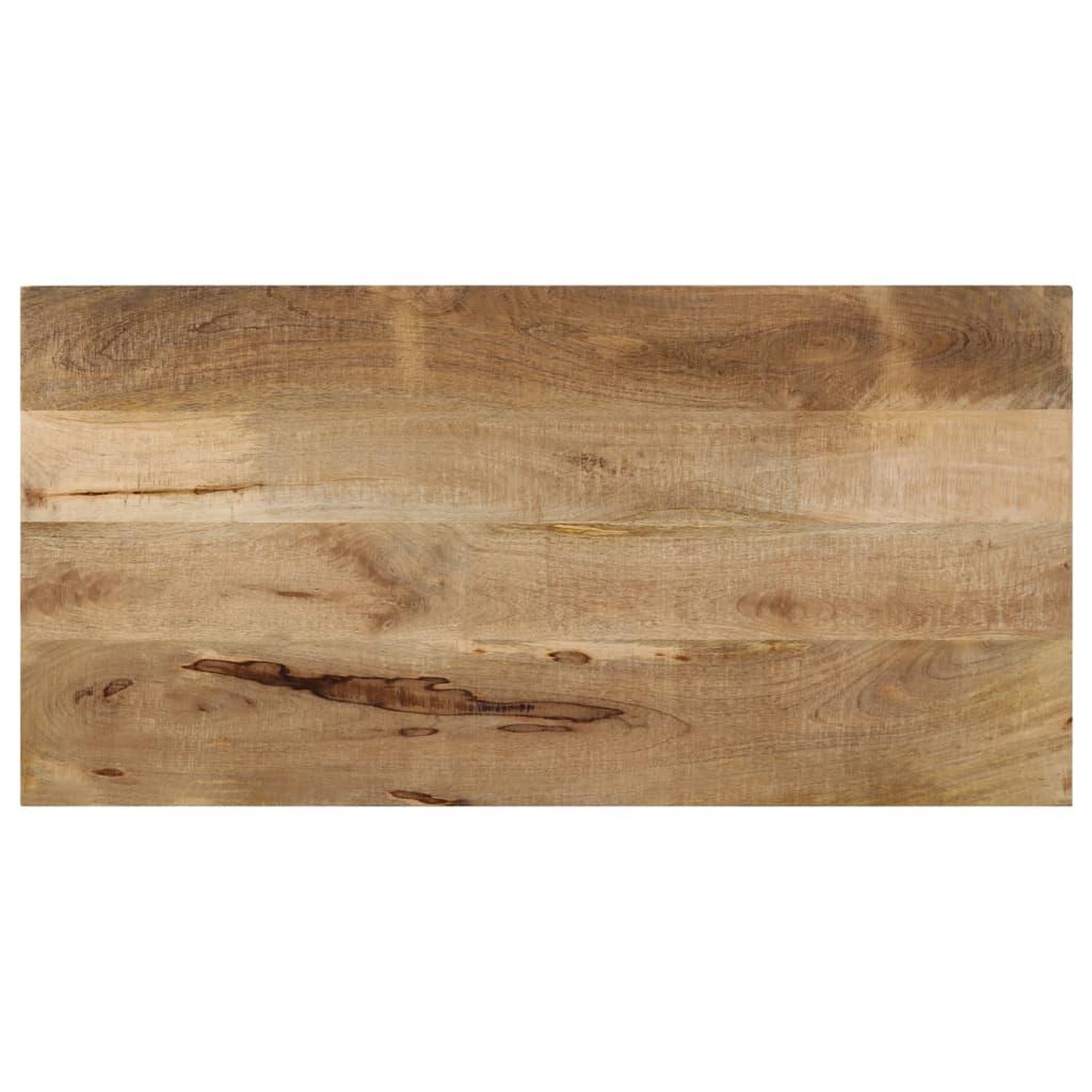 Voir la diapositive 4 : VIDAXL Table a manger 120x60x76 cm Bois de manguier massif