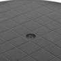 Voir la diapositive 5 : VIDAXL Table de jardin Anthracite 89 cm Plastique