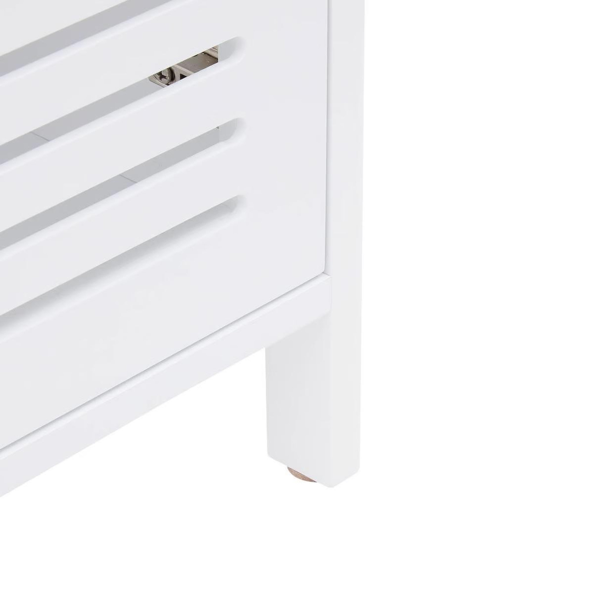 Voir la diapositive 4 : FIVE Meuble sous lavabo 2 portes  oréa  70cm blanc