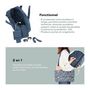 Voir la diapositive 4 : BABYMOOV Babymoov Sac (a langer) Day to Day - Tendance et Fonctionnel, Capacité 23L, Nombreuses poches, 6 Accessoires inclus, Palm