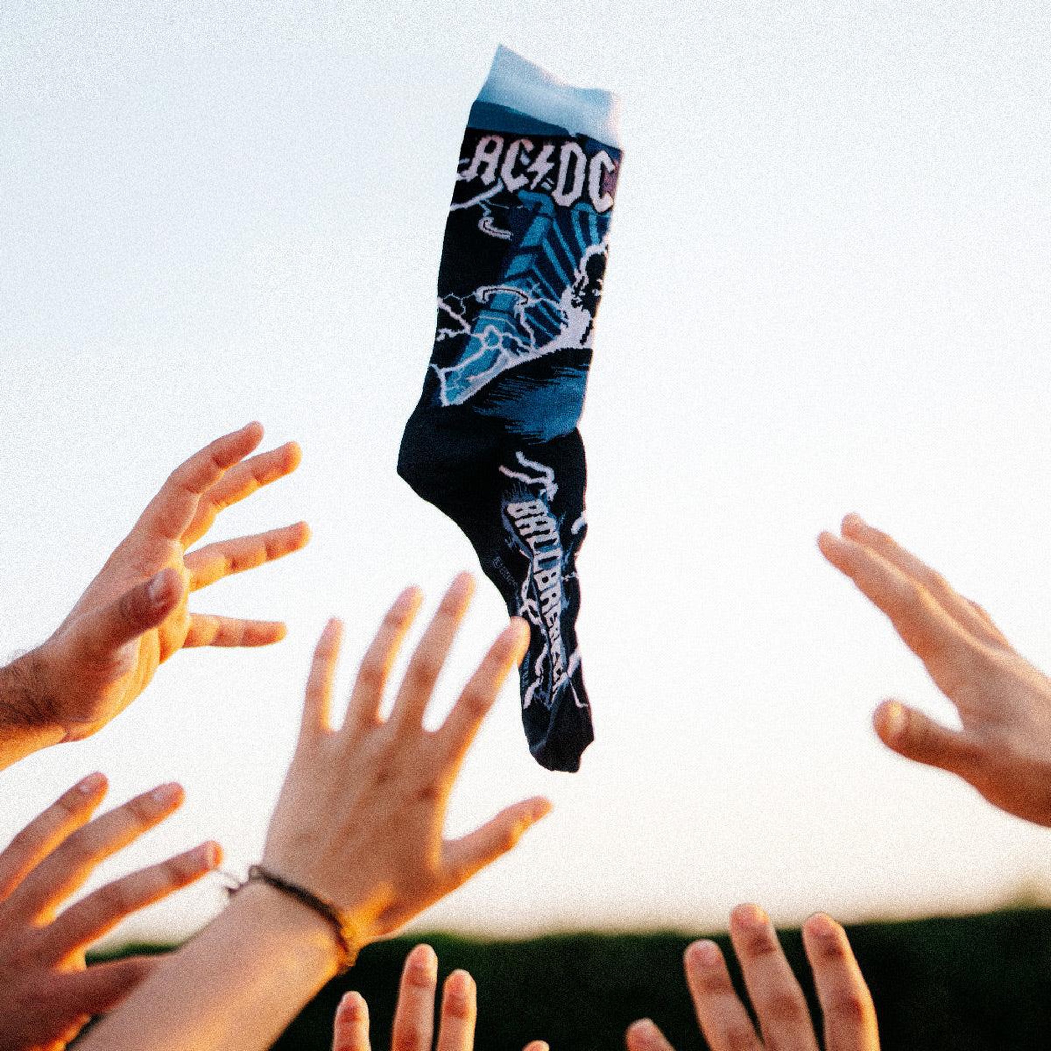 Voir la diapositive 4 : SOCK AFFAIRS Chaussettes ac/dc, ballbreaker