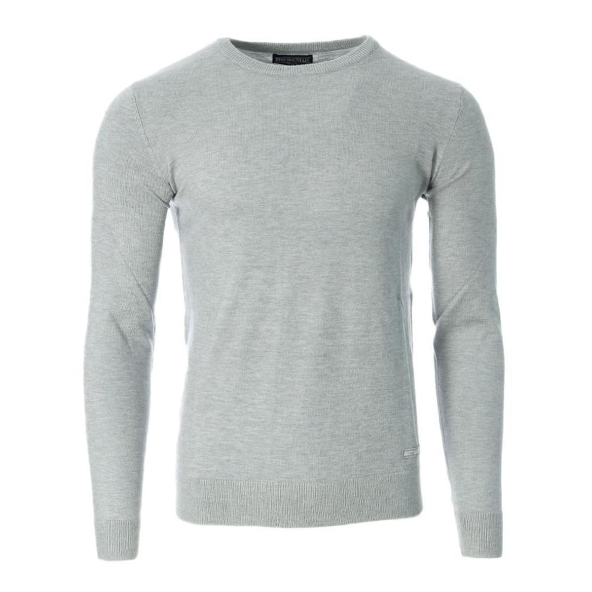 Best Mountain Pull Gris Homme Best Mountain BMLG0