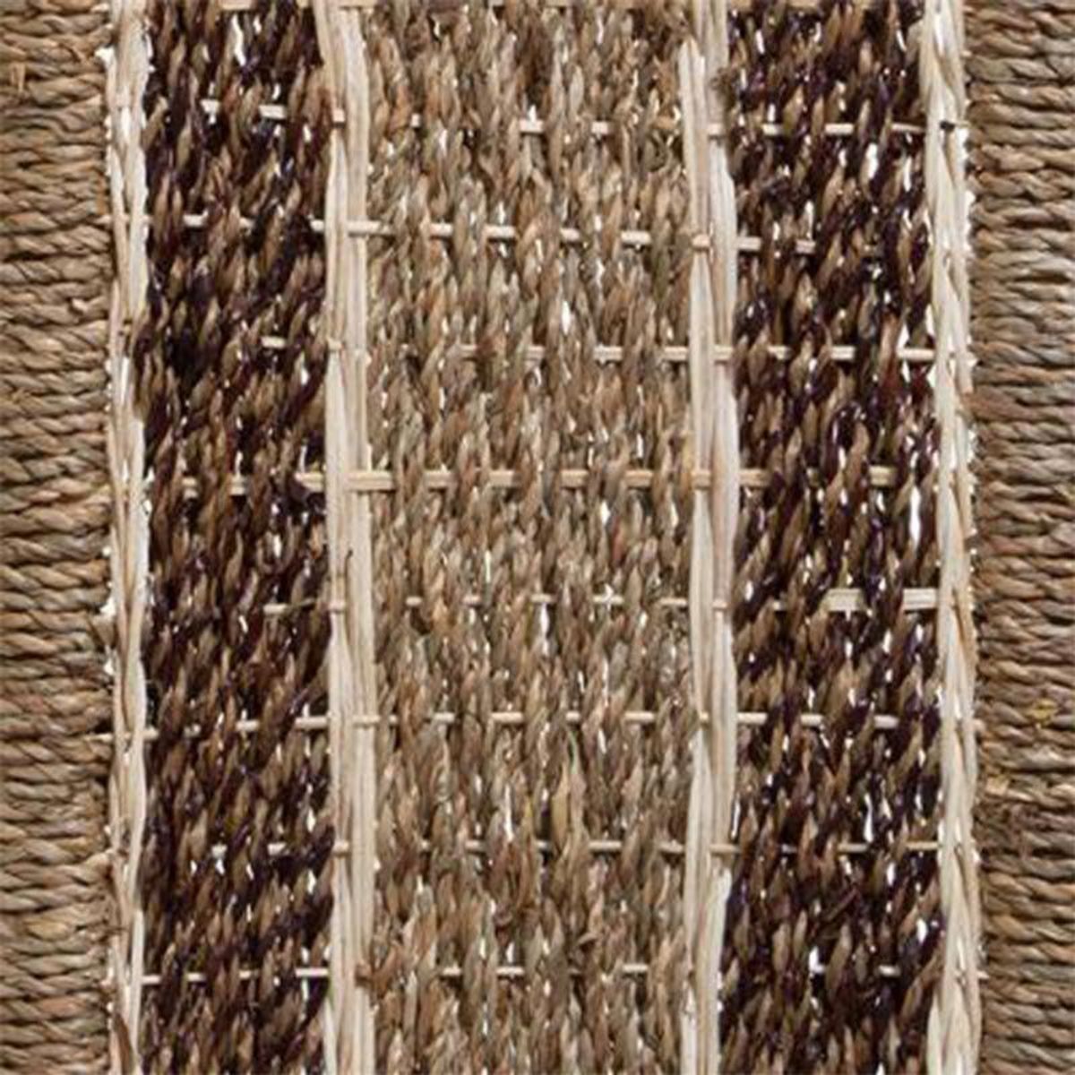  Lot de 5 Paniers Rangement  Tressé  60cm Naturel