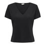Voir la diapositive 1 : JACQUELINE DE YONG T-Shirt Noir Femme JDY Dora