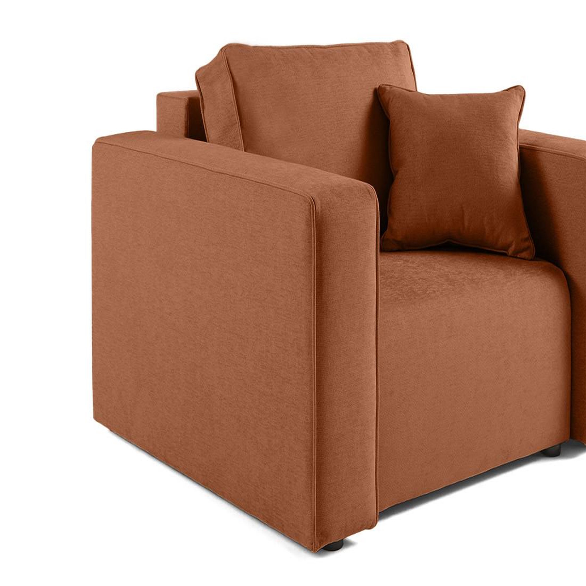 Voir la diapositive 4 : BEST MOBILIER Topaze - fauteuil - en tissu