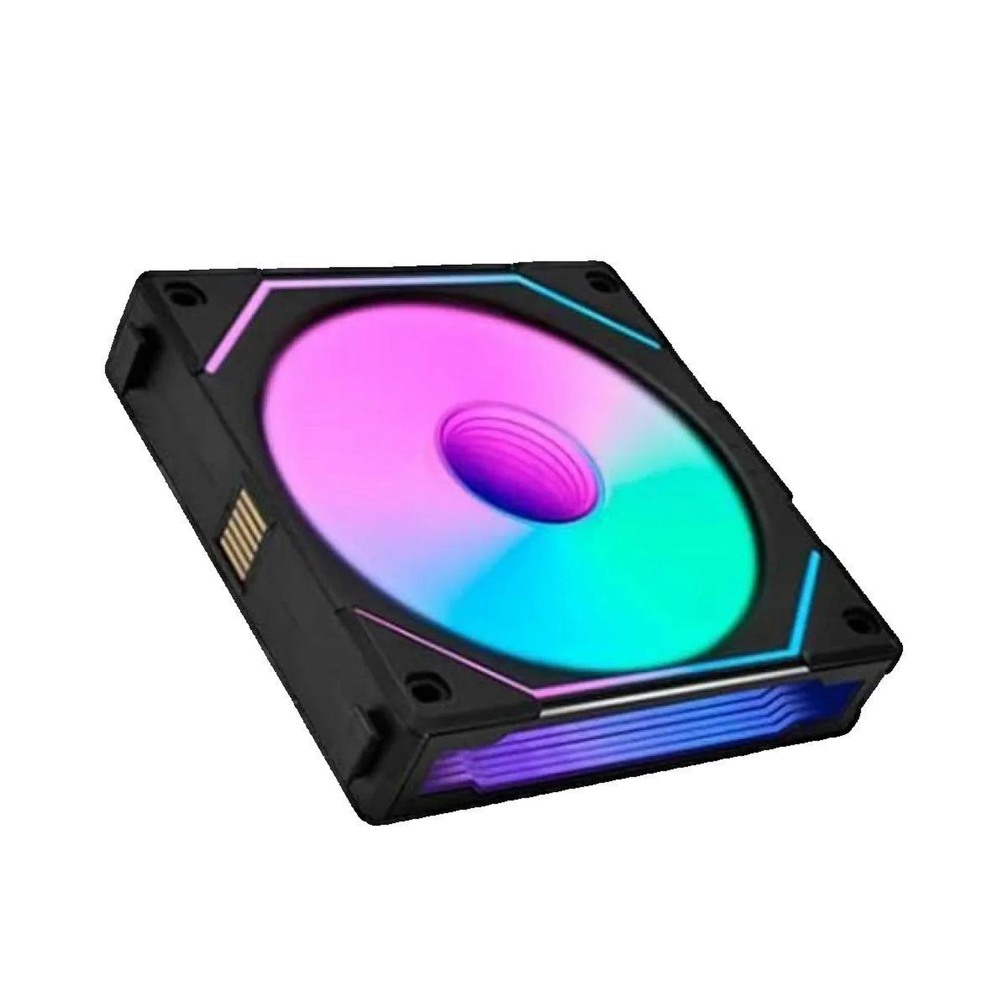 Voir la diapositive 3 : Lian-li Ventilateur Lian Li UNI FAN SL-INF 120 ARGB 120 mm Noir