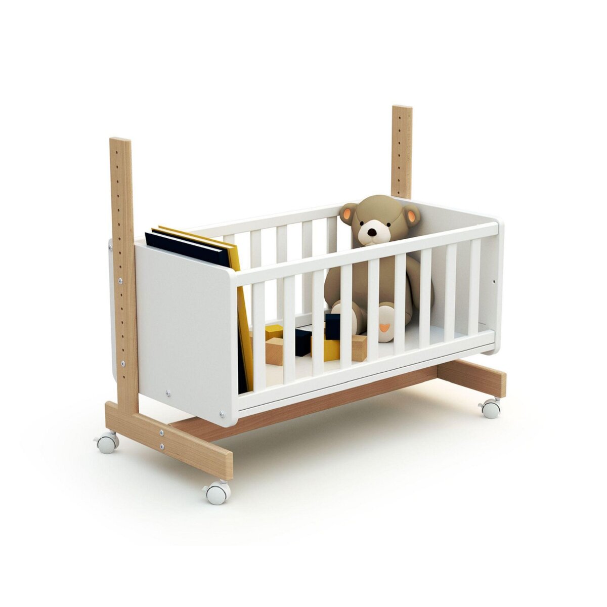 AT4 Berceau cododo évolutif CONFORT en bois