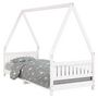 Voir la diapositive 2 : VIDAXL Cadre de lit pour enfants blanc 80x200 cm bois de pin massif