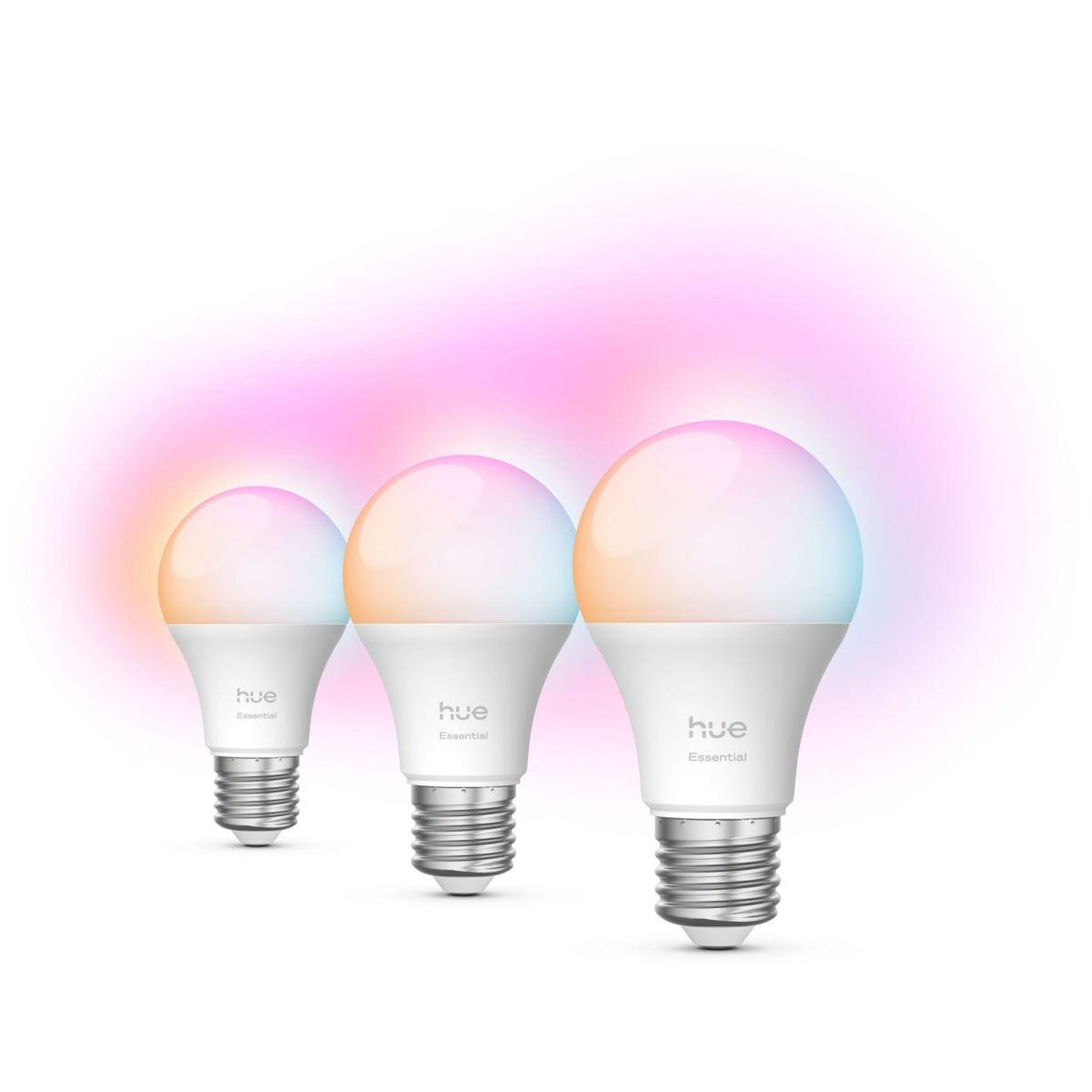 Voir la diapositive 5 : PHILIPS HUE Pack Essential- 3/E27 White&Color Ambiance