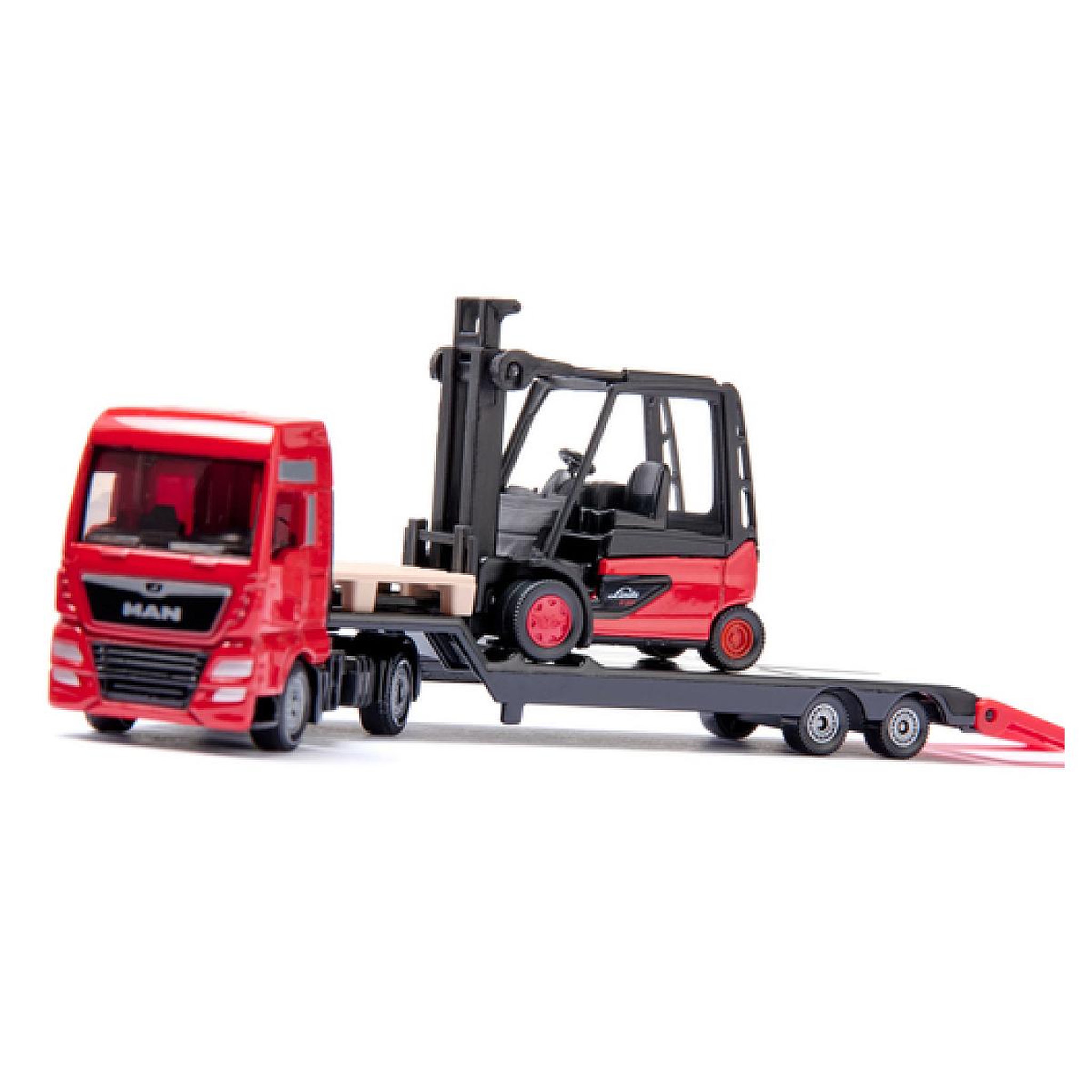 Voir la diapositive 3 : Siku 1763 1:87 MAN Camion avec Gerbeuse a fourche 1:87
