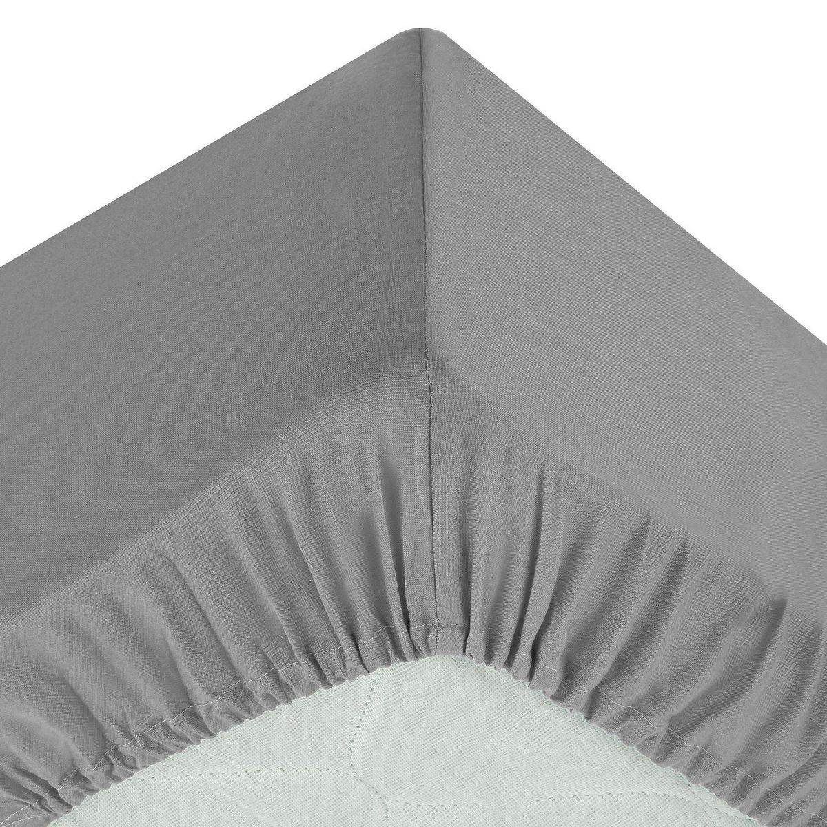 ATMOSPHERA Drap Housse bonnet 30 cm 100% Coton Esther