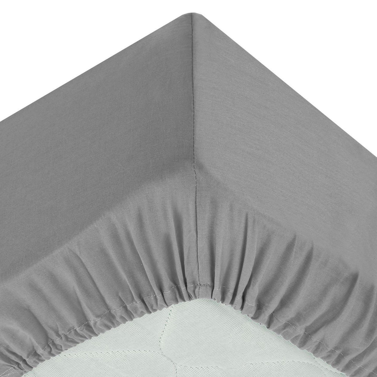 ATMOSPHERA Drap Housse bonnet 30 cm 100% Coton Esther