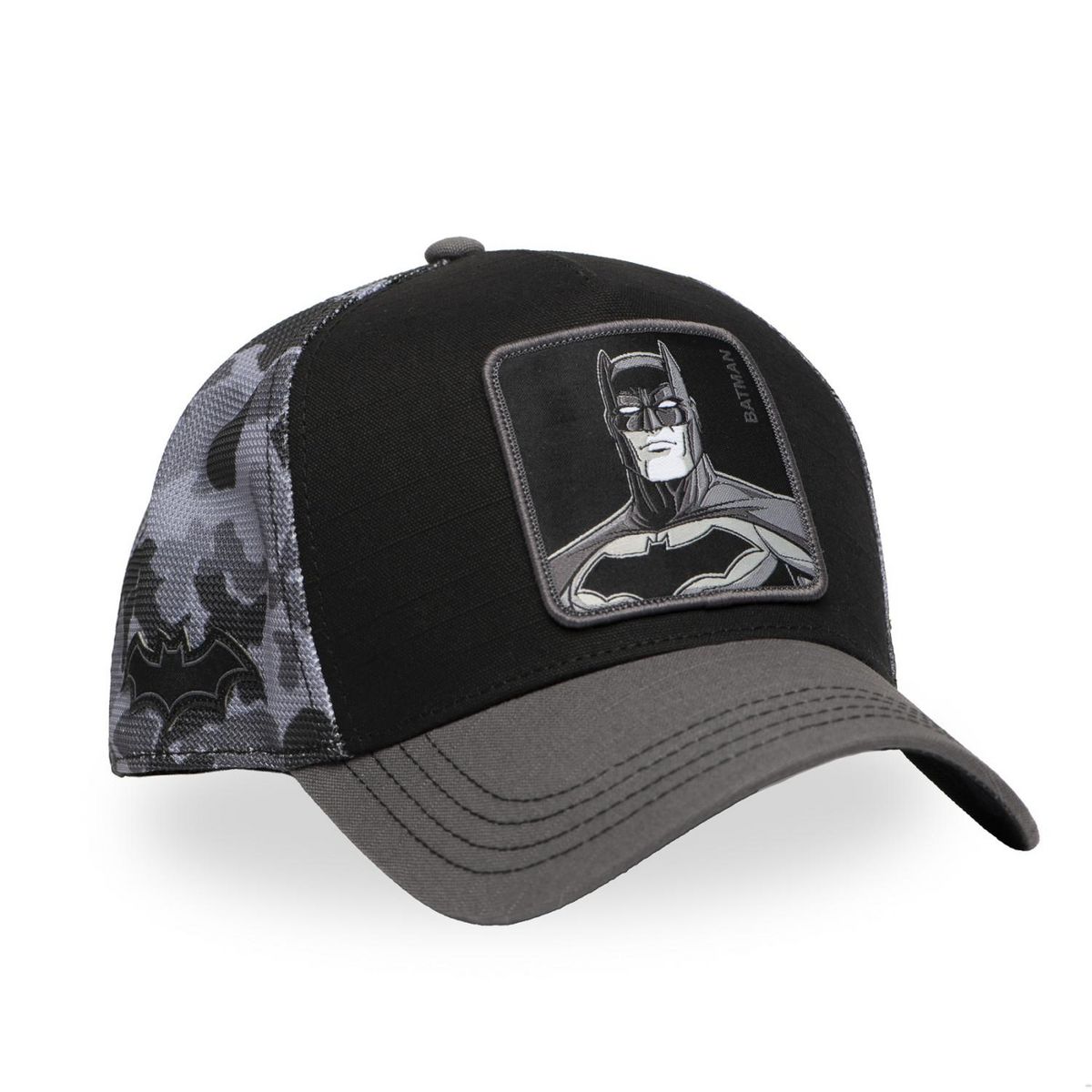 CAPSLAB Casquette trucker premium avec filet effet bambou DC Comics Team