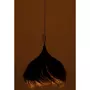 Paris Prix Lampe Suspension Boule  Black Lombok  60cm Noir