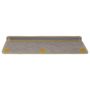 Voir la diapositive 4 : VIDAXL Tapis d'escalier autocollants 30 pcs 65x21x4 cm beige fonce