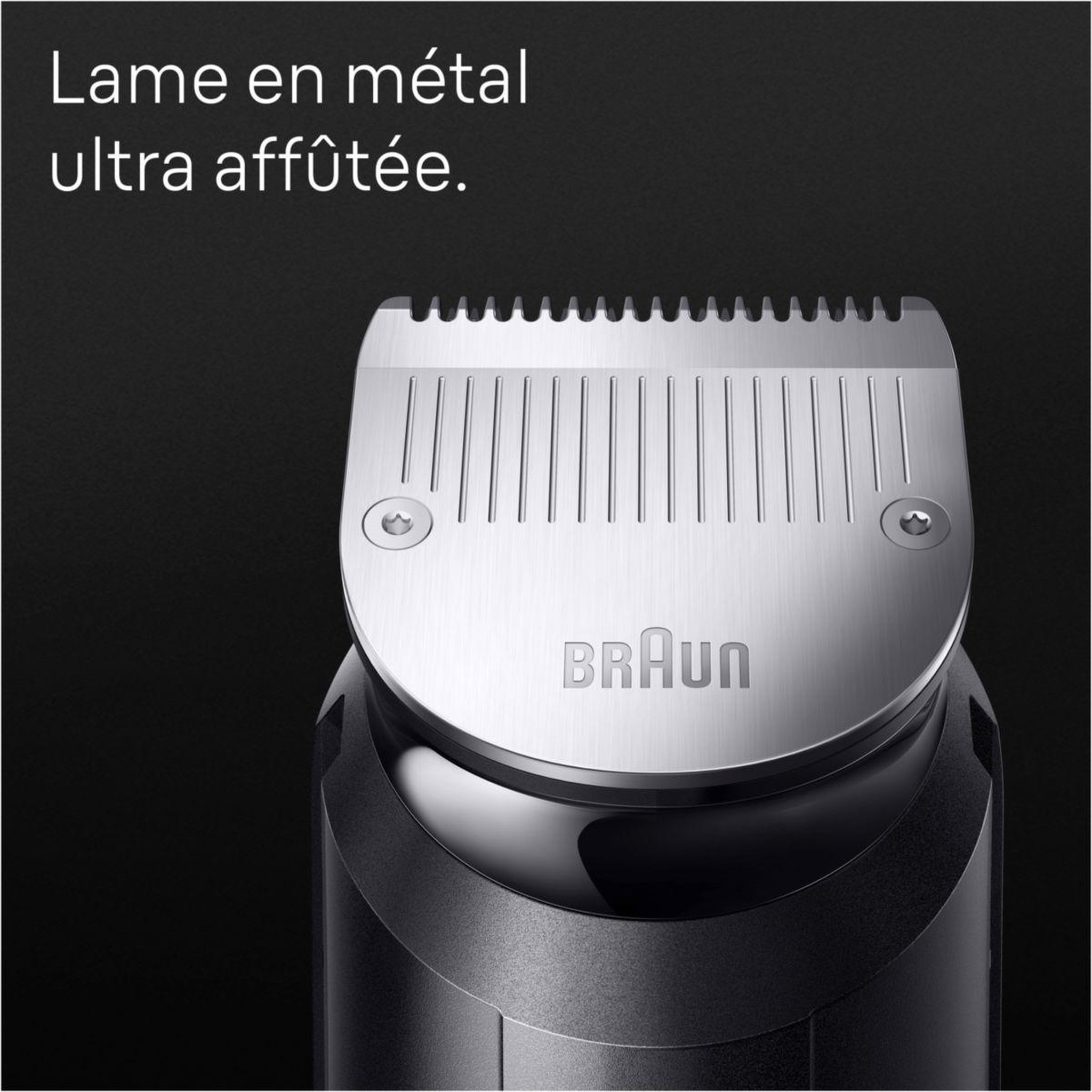 Voir la diapositive 4 : BRAUN Tondeuse multi usages MGK7460