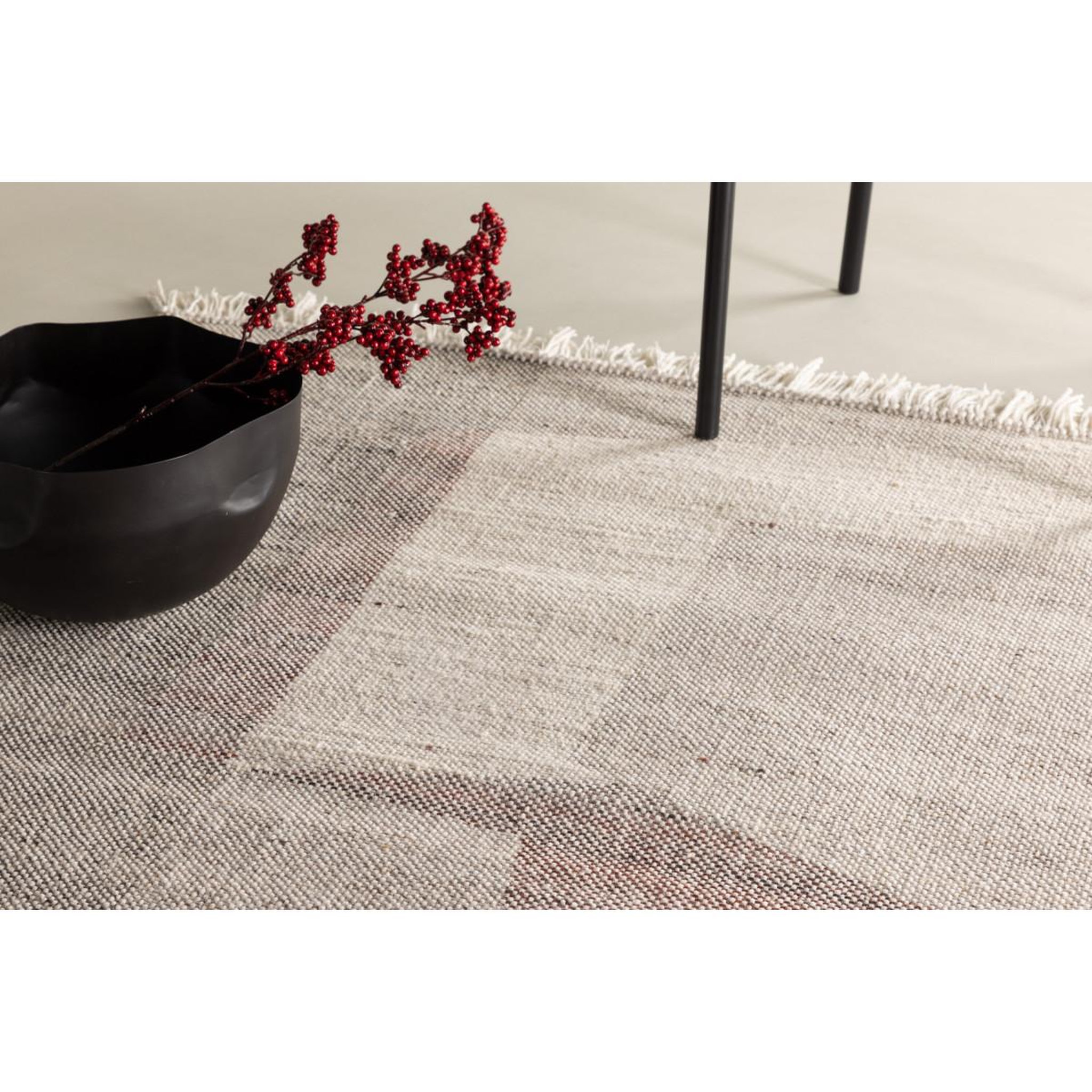 Voir la diapositive 4 : Paris Prix Tapis déco en laine  rio  160x230cm beige