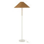 Voir la diapositive 1 : Paris Prix Lampadaire en Rotin  Preston  154cm Naturel & Blanc