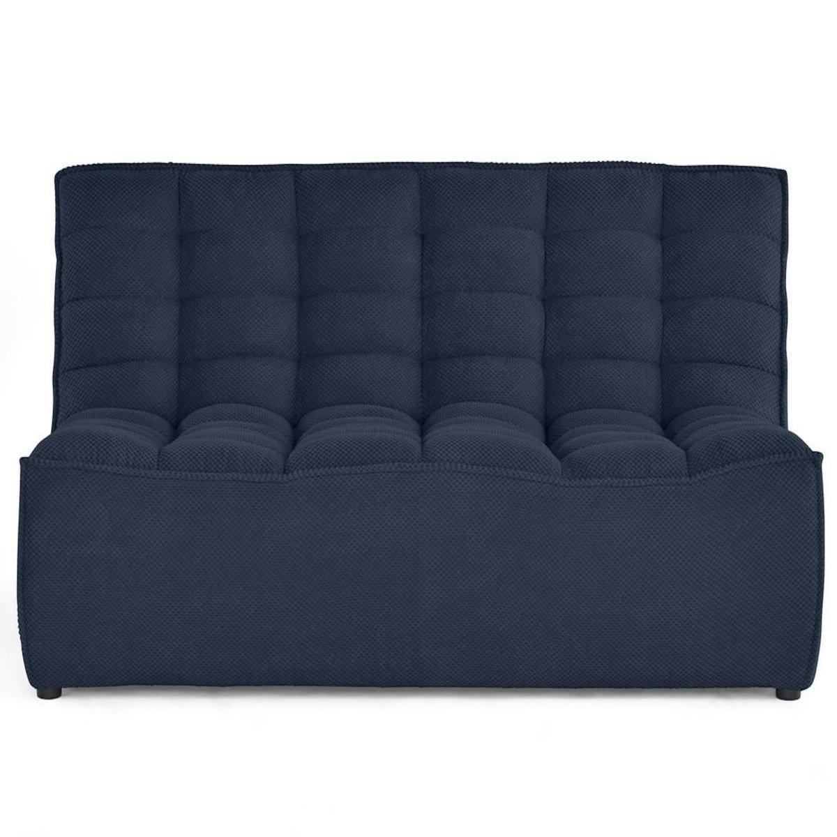 LISA DESIGN Ellie - canapé 2 places en velours texturé