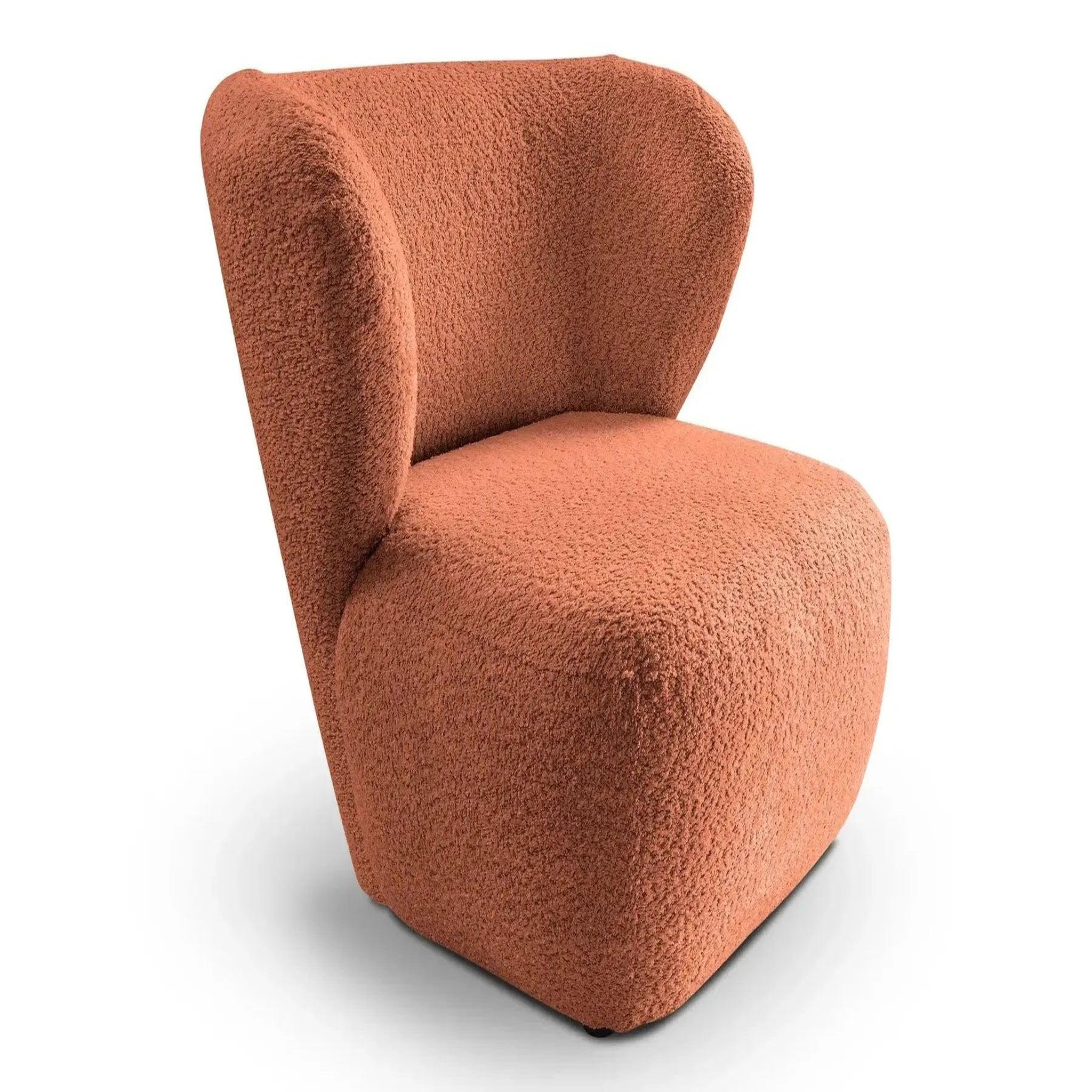 Voir la diapositive 4 : CASANOVA PARIS Capri - fauteuil tissu bouclette