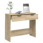 Voir la diapositive 5 : VIDAXL Table console Chene sonoma 90x36x75 cm Bois d'ingenierie
