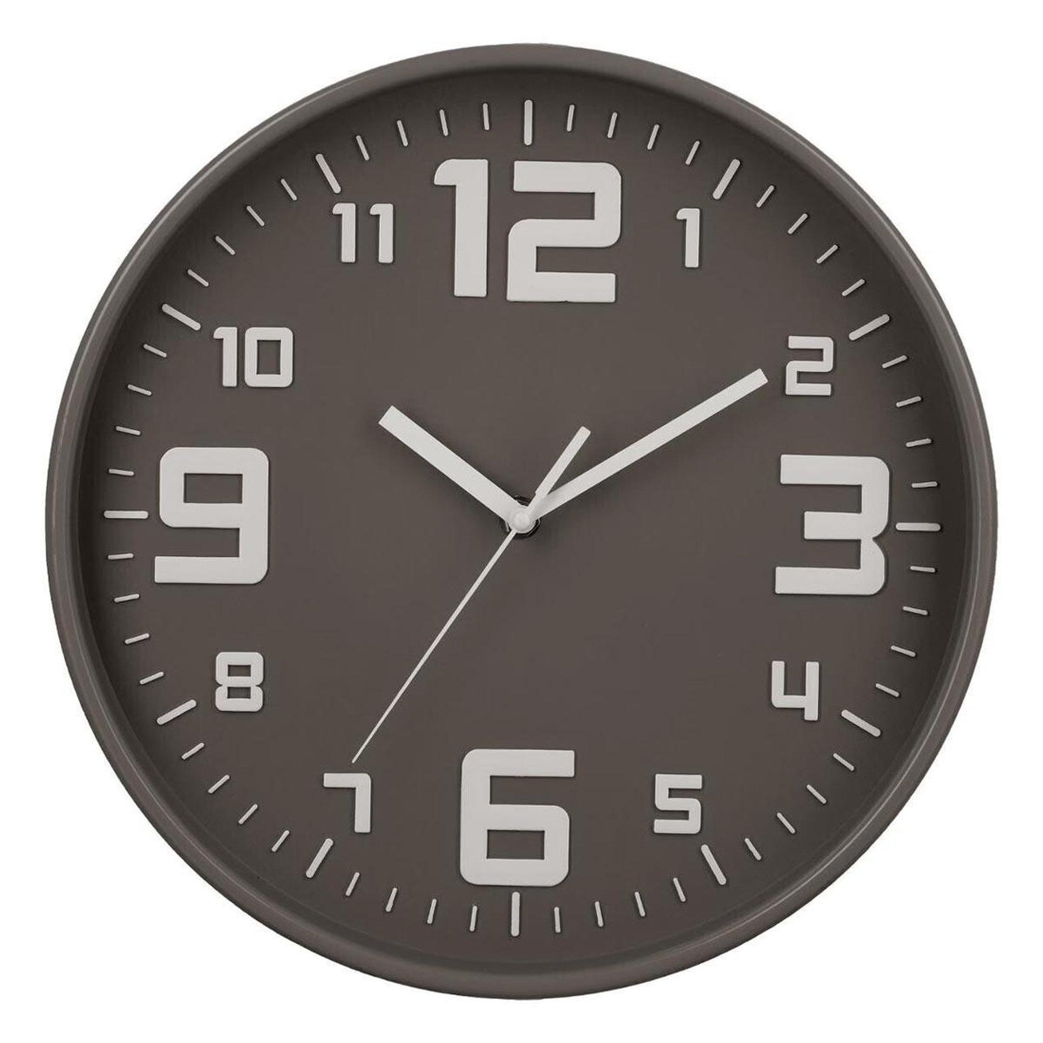 ATMOSPHERA Pendule  silence  30cm gris
