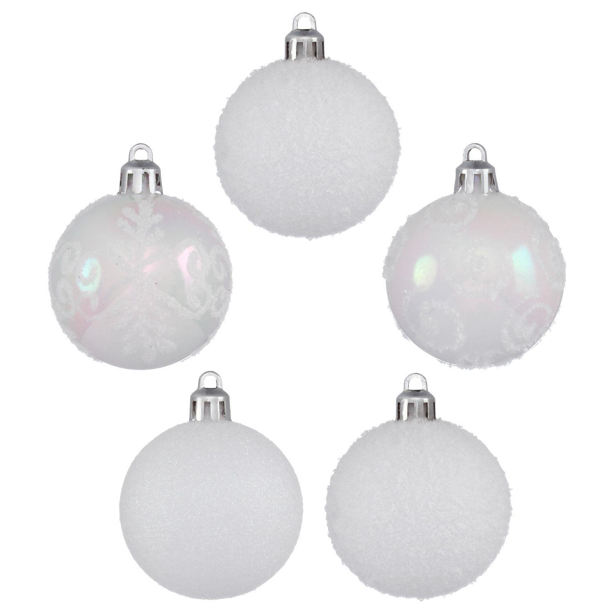 Voir la diapositive 2 : FEERIC LIGHT & CHRISTMAS Kit décoration pour sapin de noël - 5 pièces