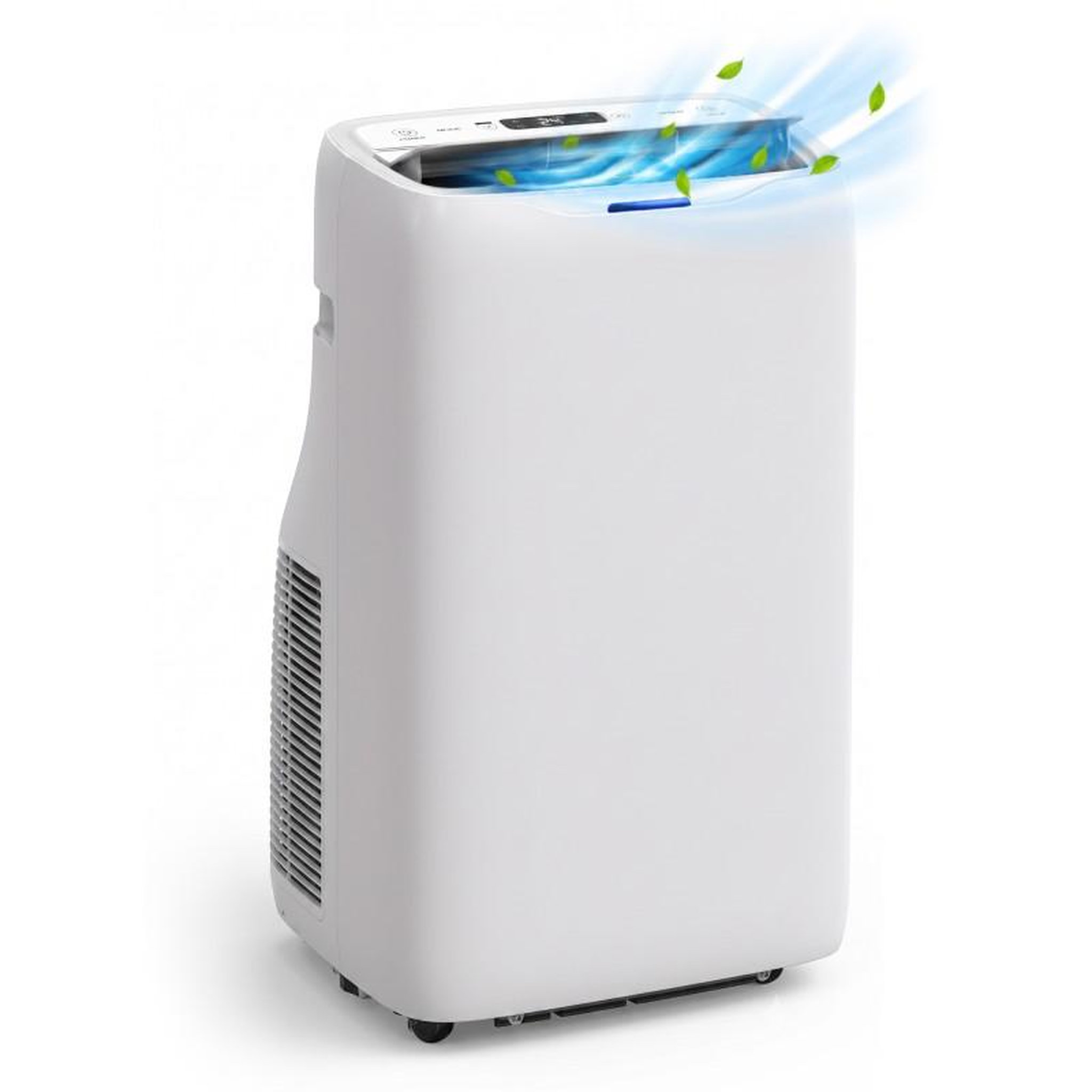 Voir la diapositive 4 : Climatiseur portable - 14000 btu - froid & chaud - wi-fi