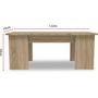 Voir la diapositive 3 : Habitat et Jardin Table basse  Diana  - 102 x 50 x 43 cm - Chêne