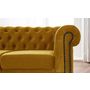 Voir la diapositive 3 : LISA DESIGN William - canapé chesterfield d'angle gauche - 4 places - en velours