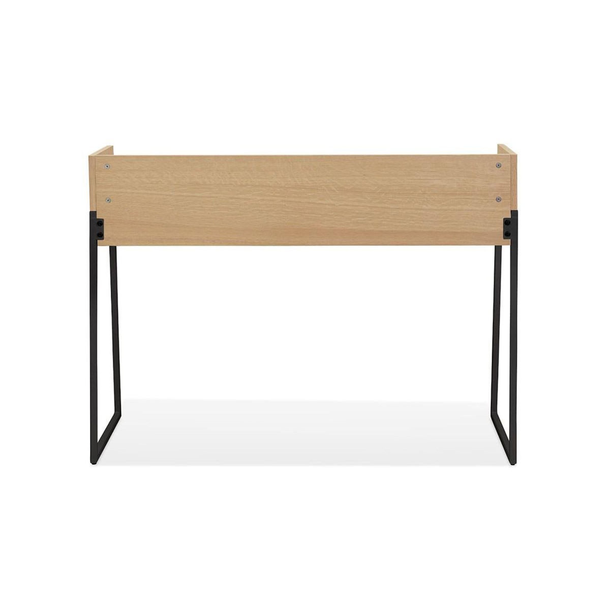 Paris Prix Bureau Design  Zélana  120cm Naturel & Noir