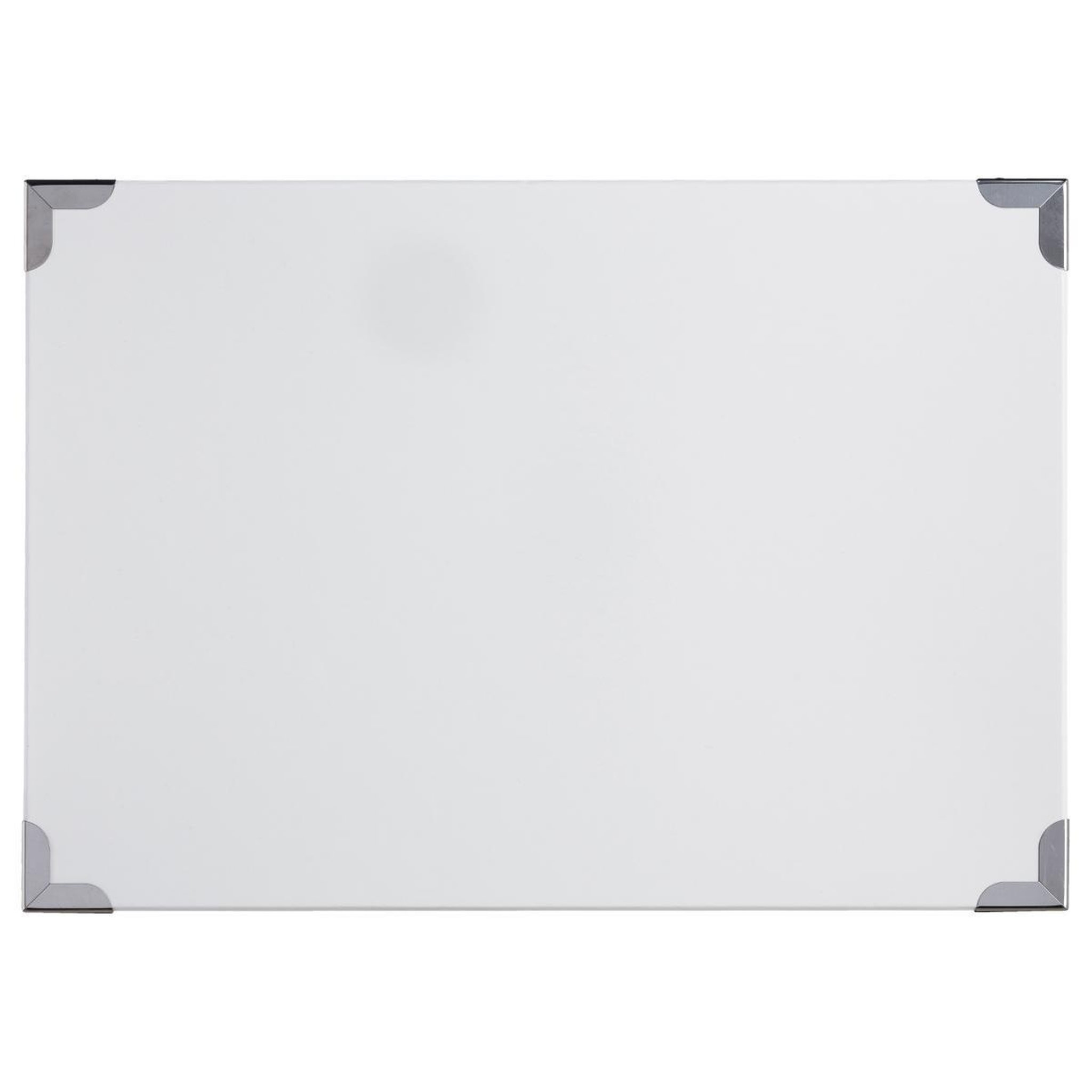 Voir la diapositive 2 : ATMOSPHERA Lot de 6 boîtes de rangement  uni  48cm blanc
