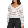 Voir la diapositive 1 : Vila Pull /Rouge à Rayures Femme Vila Chao