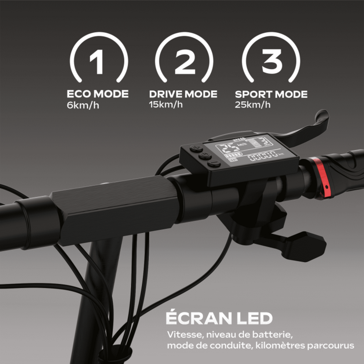 URBANGLIDE UrbanGlide E-Cross Pro BOOST 2  – Trottinette électrique 10  2x800W 50km