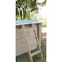 Voir la diapositive 3 : Ubbink Piscine bois Océa 5,10 x 1,20 m - Liner gris - Ubbink