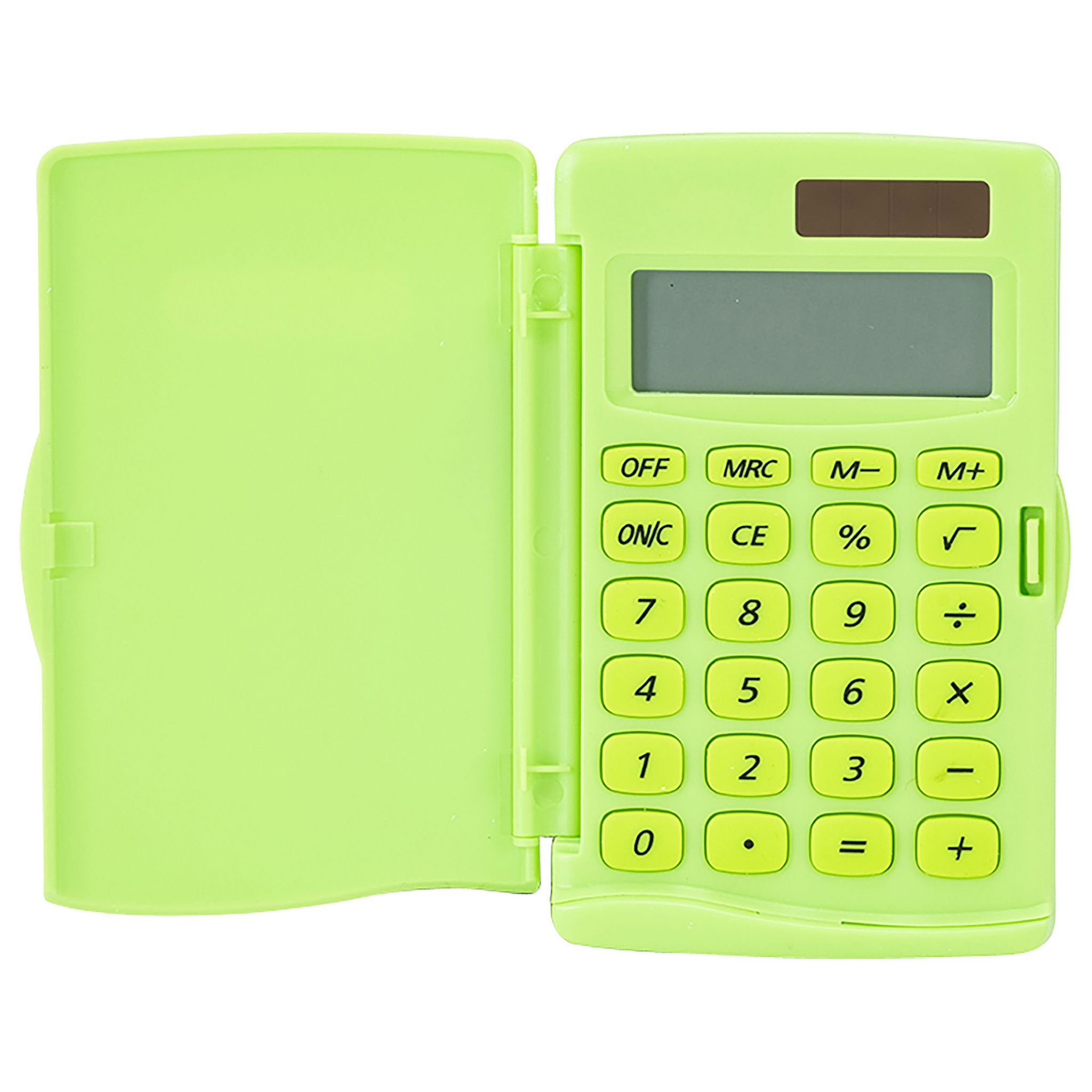 Mini Calculatrice 8 Chiffres Avec Étui En Cuir - Pile Bouton Incluse Pour École, Bureau Et Maison
