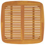 Voir la diapositive 5 : VIDAXL Table de jardin 110x110x75 cm Bois d'acacia solide